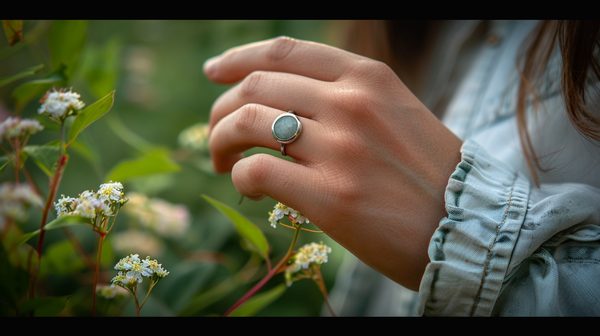 Bague pierre naturelle : Élégance et vertus lithothérapie