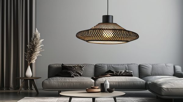 Guide luminaire : choisir sa suspension en métal et rotin